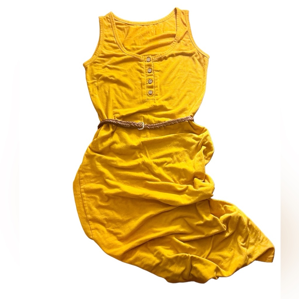 Honeybee Yellow Long Maxi Dress